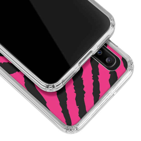 Retro Zebra Galaxy A30 Clear Case