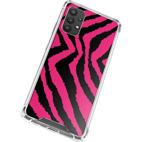Retro Zebra Galaxy A32 5G Clear Case