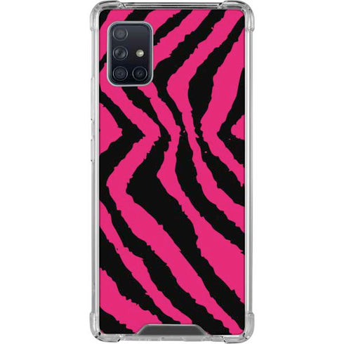 Retro Zebra Galaxy A51 5G Clear Case