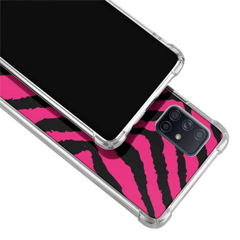 Retro Zebra Galaxy A51 5G Clear Case