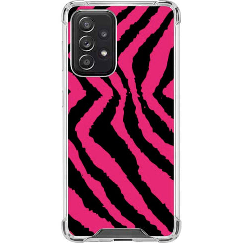Retro Zebra Galaxy A52 5G Clear Case