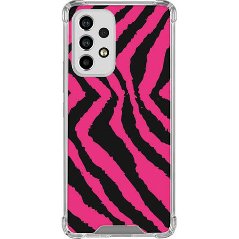 Retro Zebra Galaxy A53 5G Clear Case