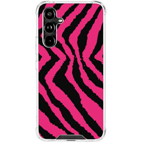 Retro Zebra Galaxy A54 5G Clear Case