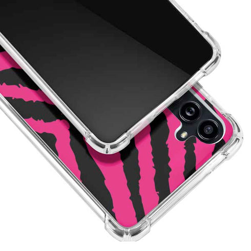 Retro Zebra Galaxy A54 5G Clear Case