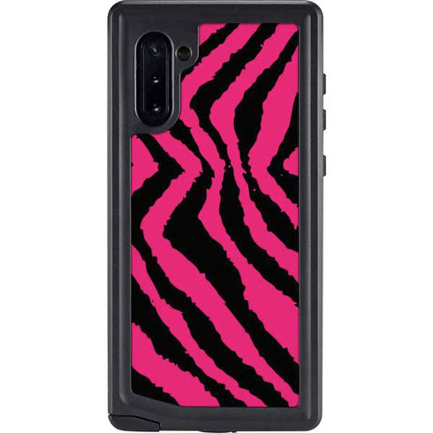Retro Zebra Galaxy Note 10 Waterproof Case
