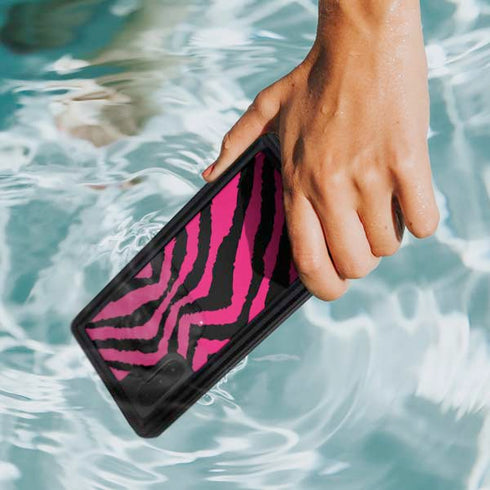Retro Zebra Galaxy Note 10 Waterproof Case