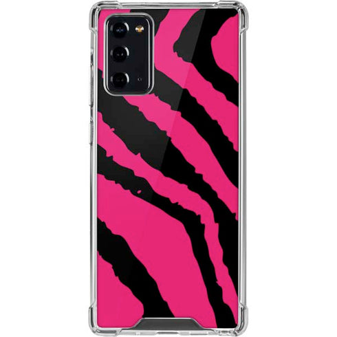 Retro Zebra Galaxy Note20 5G Clear Case