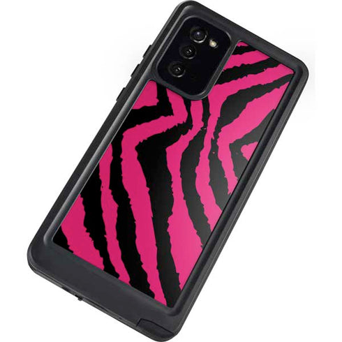 Retro Zebra Galaxy Note20 5G Waterproof Case