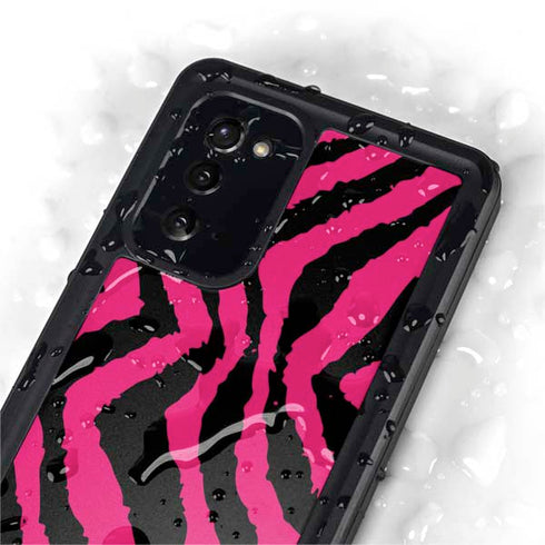 Retro Zebra Galaxy Note20 5G Waterproof Case