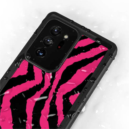 Retro Zebra Galaxy Note20 Ultra 5G Waterproof Case