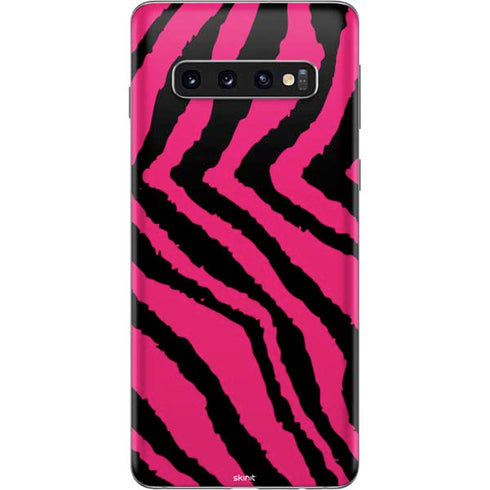 Retro Zebra Galaxy S10 Skin