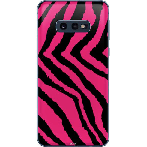 Retro Zebra Galaxy S10e Skin