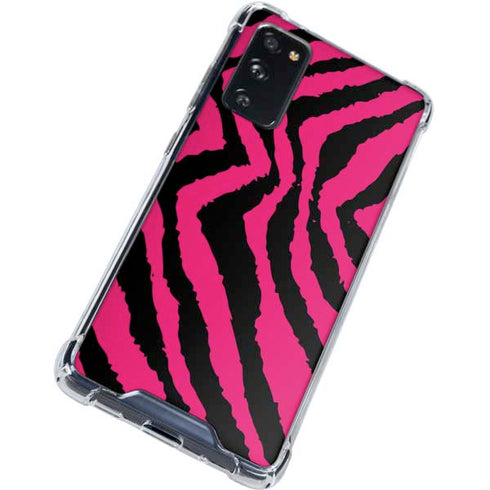 Retro Zebra Galaxy S20 FE Clear Case
