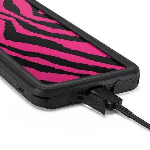 Retro Zebra Galaxy S20 Plus Waterproof Case