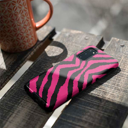 Retro Zebra Galaxy S20 Pro Case