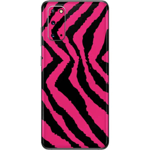 Retro Zebra Galaxy S20 Skin