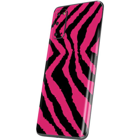 Retro Zebra Galaxy S20 Skin