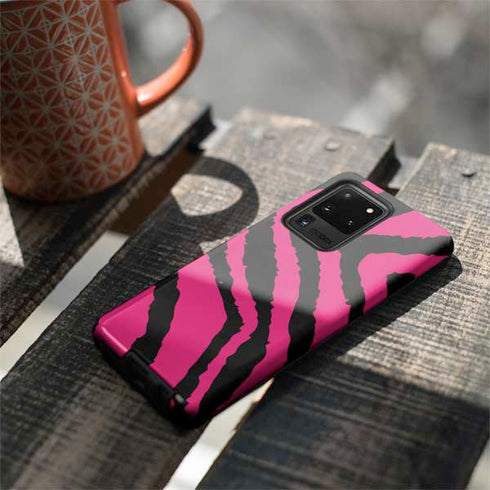 Retro Zebra Galaxy S20 Ultra 5G Pro Case