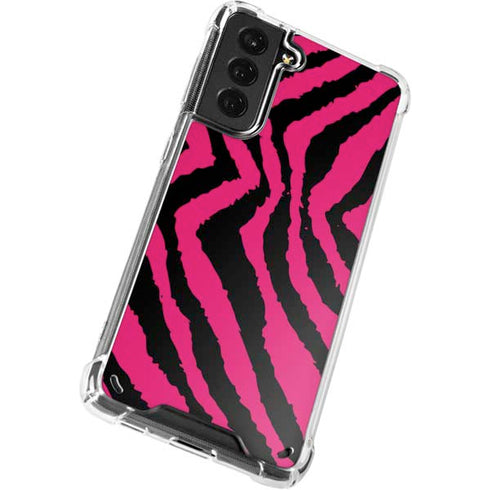 Retro Zebra Galaxy S21 5G Clear Case