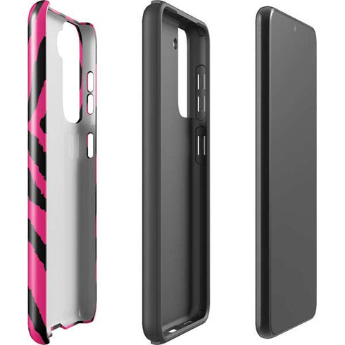 Retro Zebra Galaxy S21 FE Pro Case