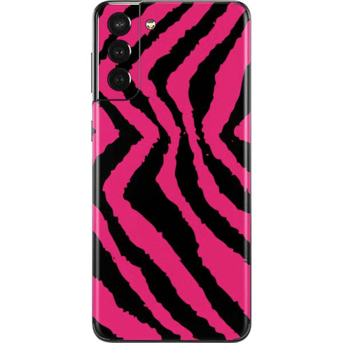 Retro Zebra Galaxy S21 Plus 5G Skin