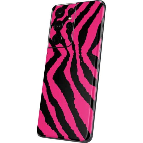 Retro Zebra Galaxy S21 Ultra 5G Skin