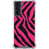 Retro Zebra Galaxy S22 Clear Case