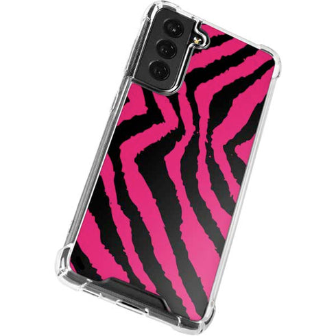 Retro Zebra Galaxy S22 Clear Case