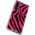 Retro Zebra Galaxy S23 Clear Case