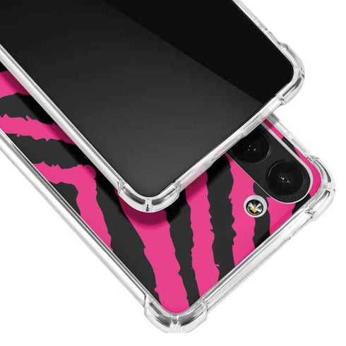 Retro Zebra Galaxy S23 Clear Case