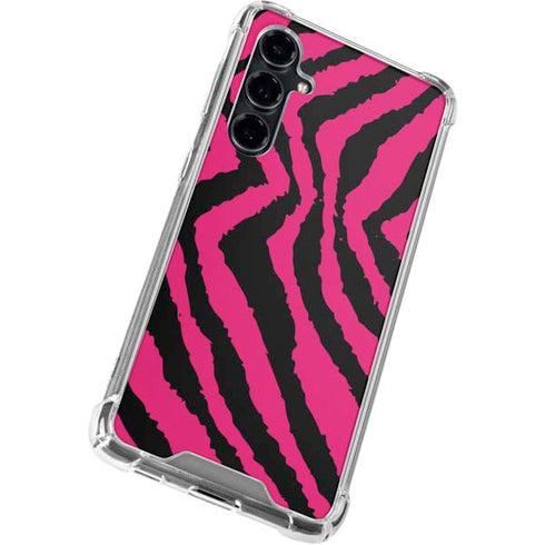 Retro Zebra Galaxy S23 FE Clear Case