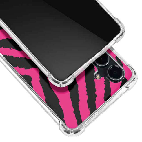 Retro Zebra Galaxy S23 FE Clear Case