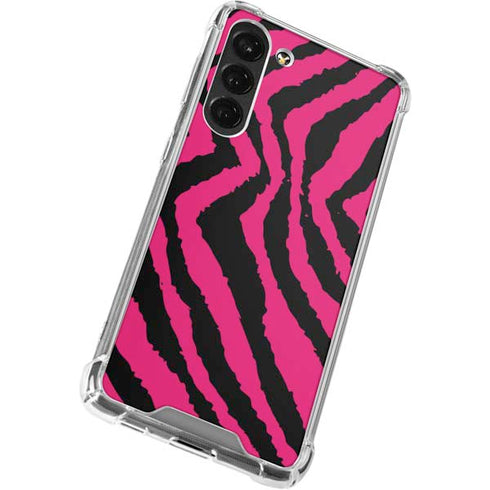Retro Zebra Galaxy S23 Plus Clear Case