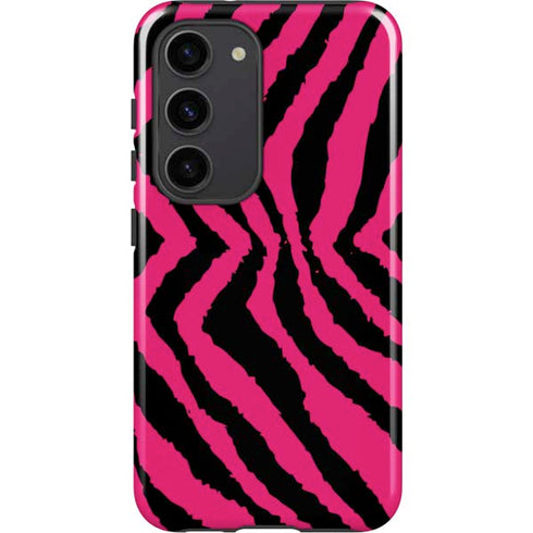 Retro Zebra Galaxy S23 Pro Case