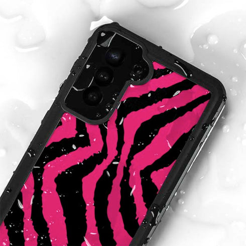Retro Zebra Galaxy S23 Waterproof Case