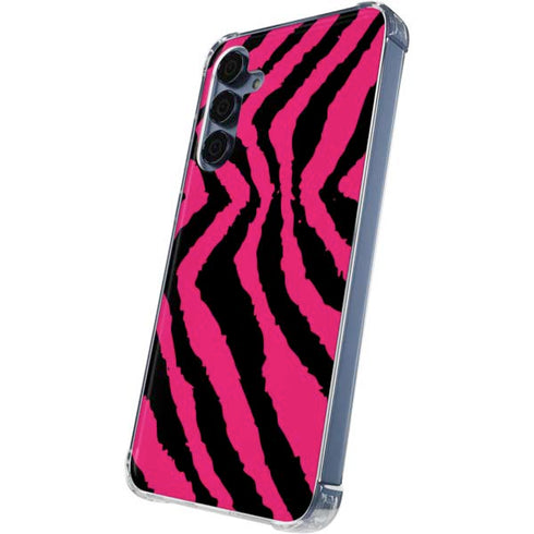 Retro Zebra Galaxy S24 Clear Case
