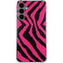 Retro Zebra Galaxy S24 Plus Clear Case