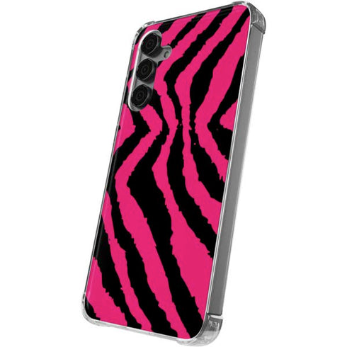Retro Zebra Galaxy S24 Plus Clear Case