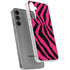 Retro Zebra Galaxy S24 Plus Clear Case
