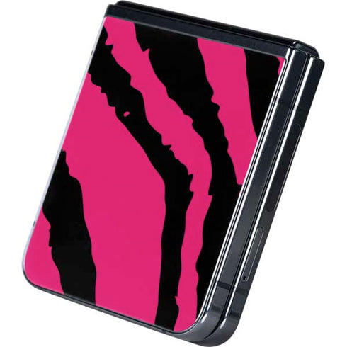 Retro Zebra Galaxy Z Flip5 5G Skin