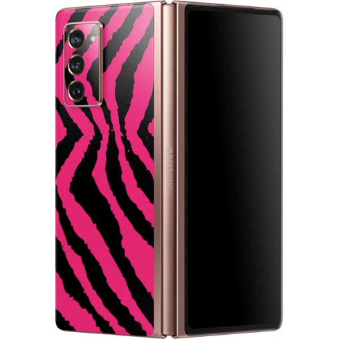 Retro Zebra Galaxy Z Fold2 5G Skin