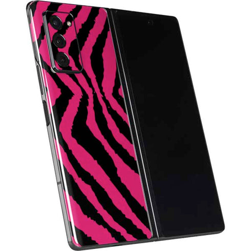 Retro Zebra Galaxy Z Fold2 5G Skin