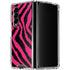 Retro Zebra Galaxy Z Fold4 5G Clear Case