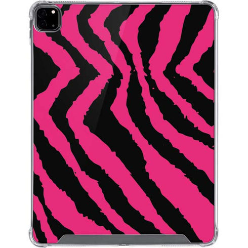 Retro Zebra iPad Pro 12.9in (2020) Clear Case