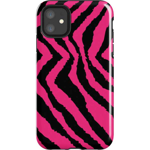 Retro Zebra iPhone 11 Impact Case