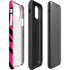 Retro Zebra iPhone 11 Impact Case