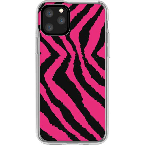 Retro Zebra iPhone 11 Pro Clear Case