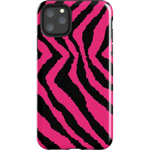 Retro Zebra iPhone 11 Pro Max Impact Case