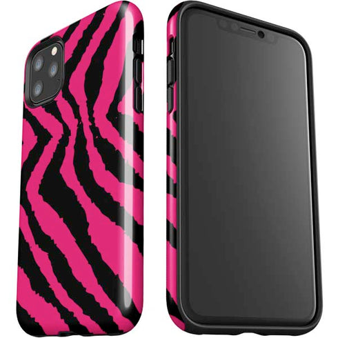 Retro Zebra iPhone 11 Pro Max Impact Case