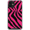 Retro Zebra iPhone 12 Clear Case